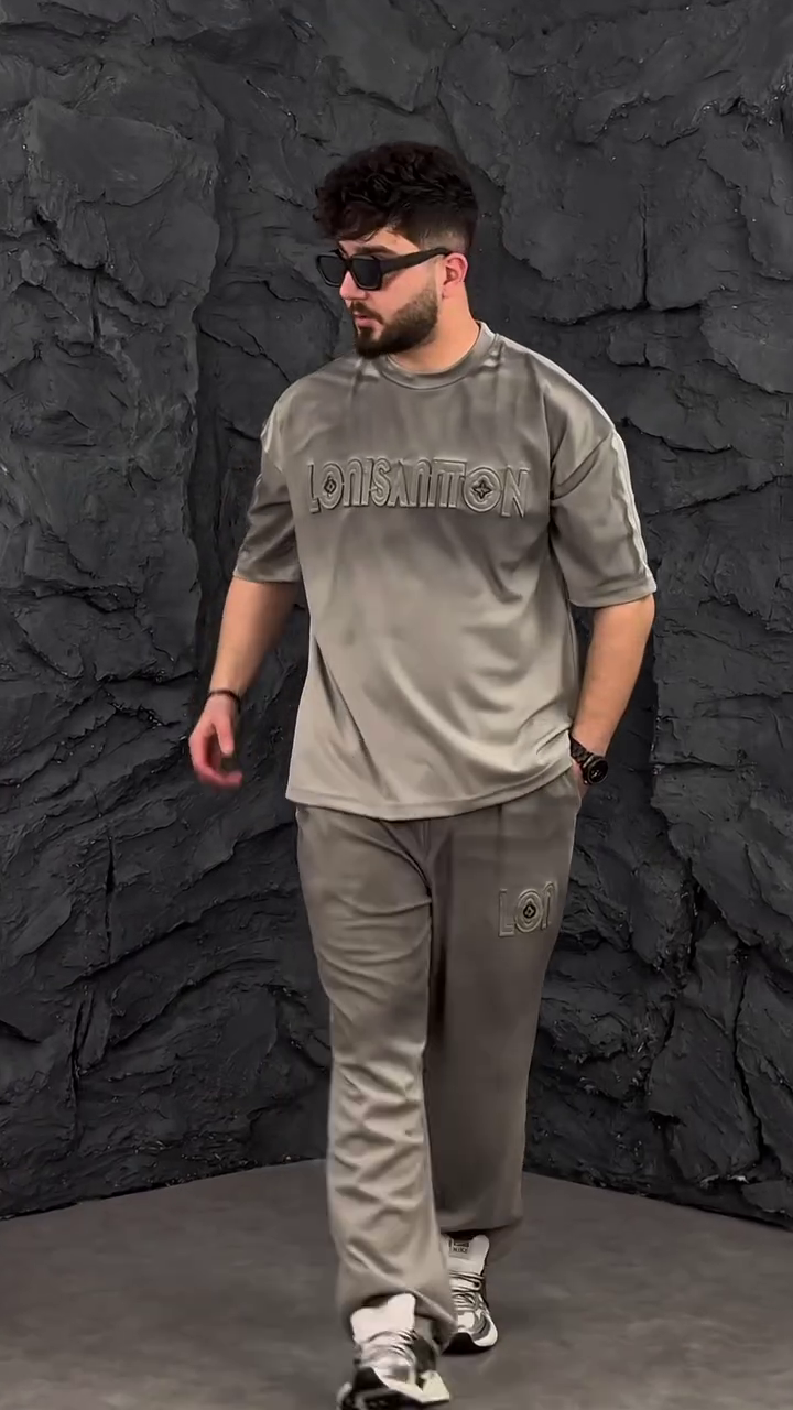 Pure Cotton Oversized T-Shirt & Joggers Co-Ords