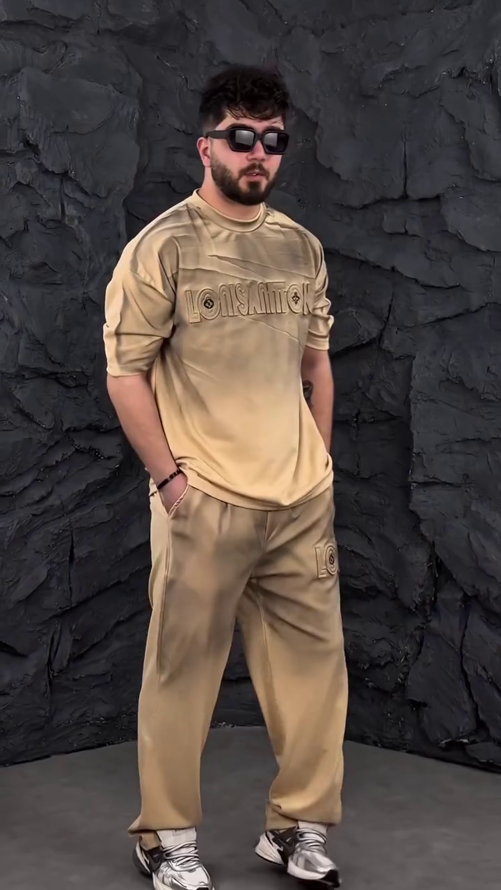 Pure Cotton Oversized T-Shirt & Joggers Co-Ords - Image 8