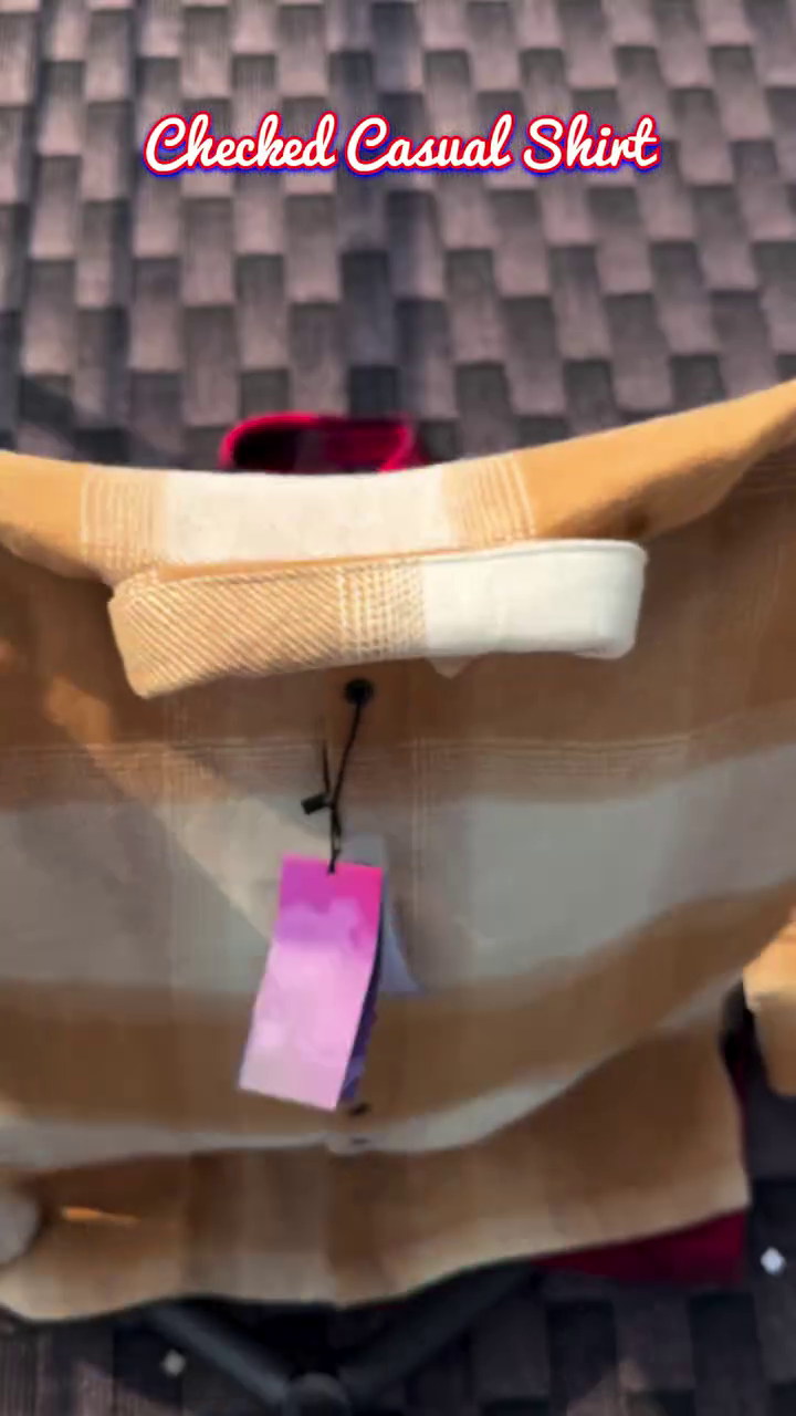 Men Comfort Oversized Fit Buffalo Checked Spread Collar Cotton Casual Shirt - Image 3
